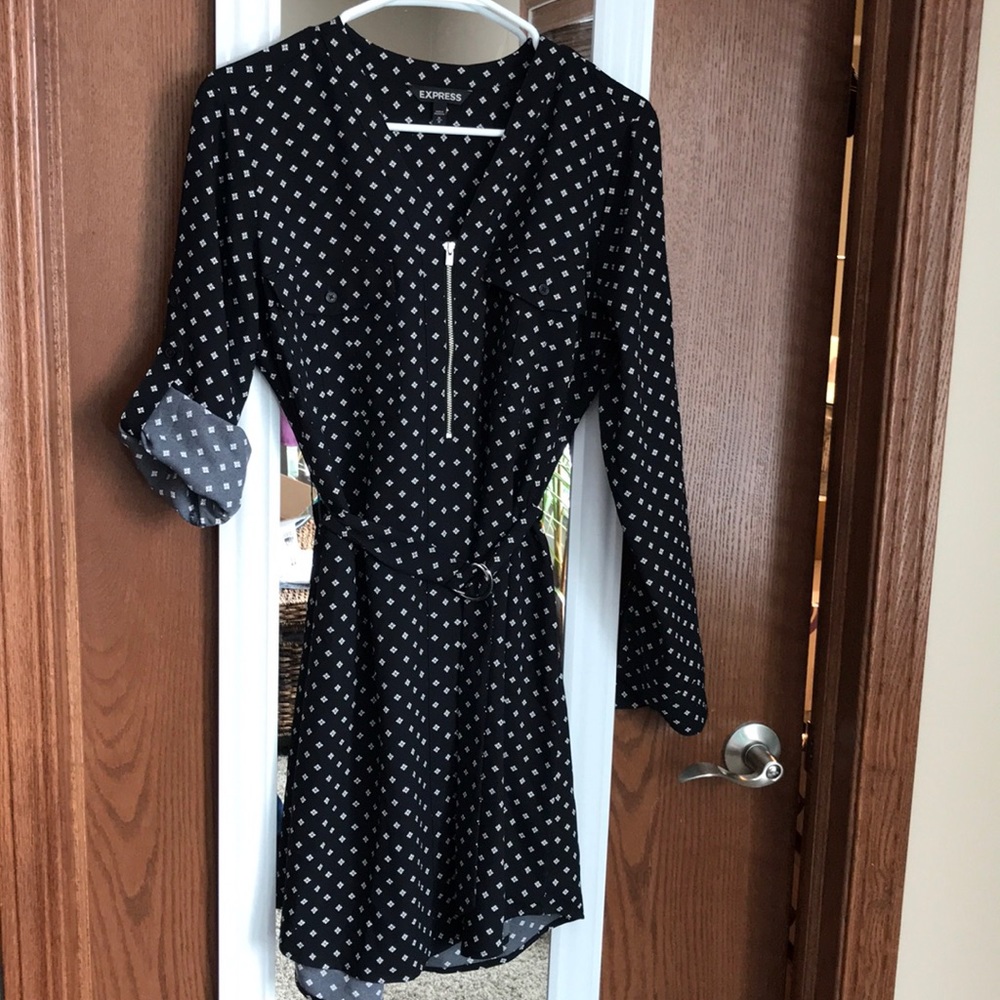 Black express dress size m